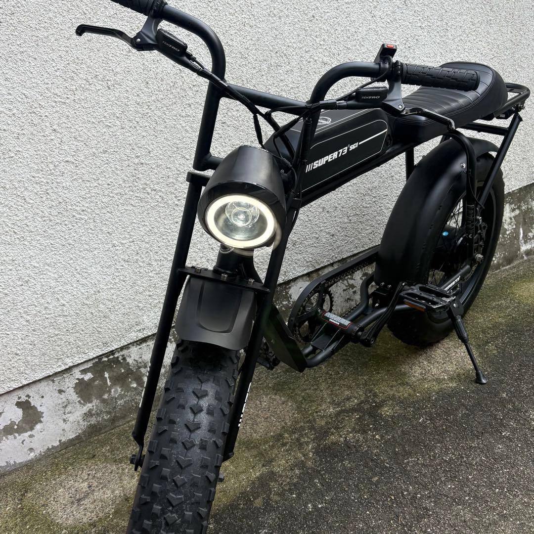 送料込 正規品 美品 SUPER73 SG1 ブラック 廃盤品 スーパー73
