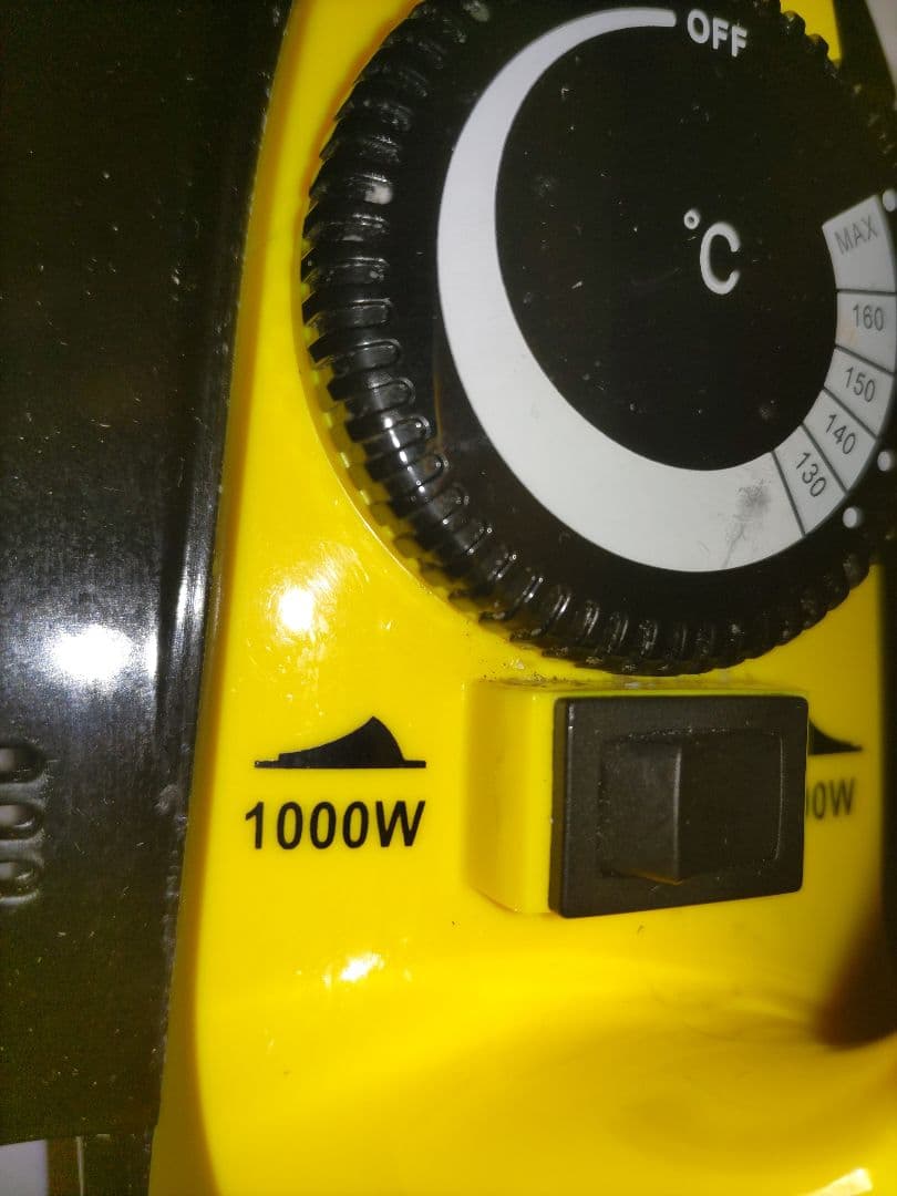 程度良好 TOKO Iron 500w/1000w WAXペーパークリップ付属