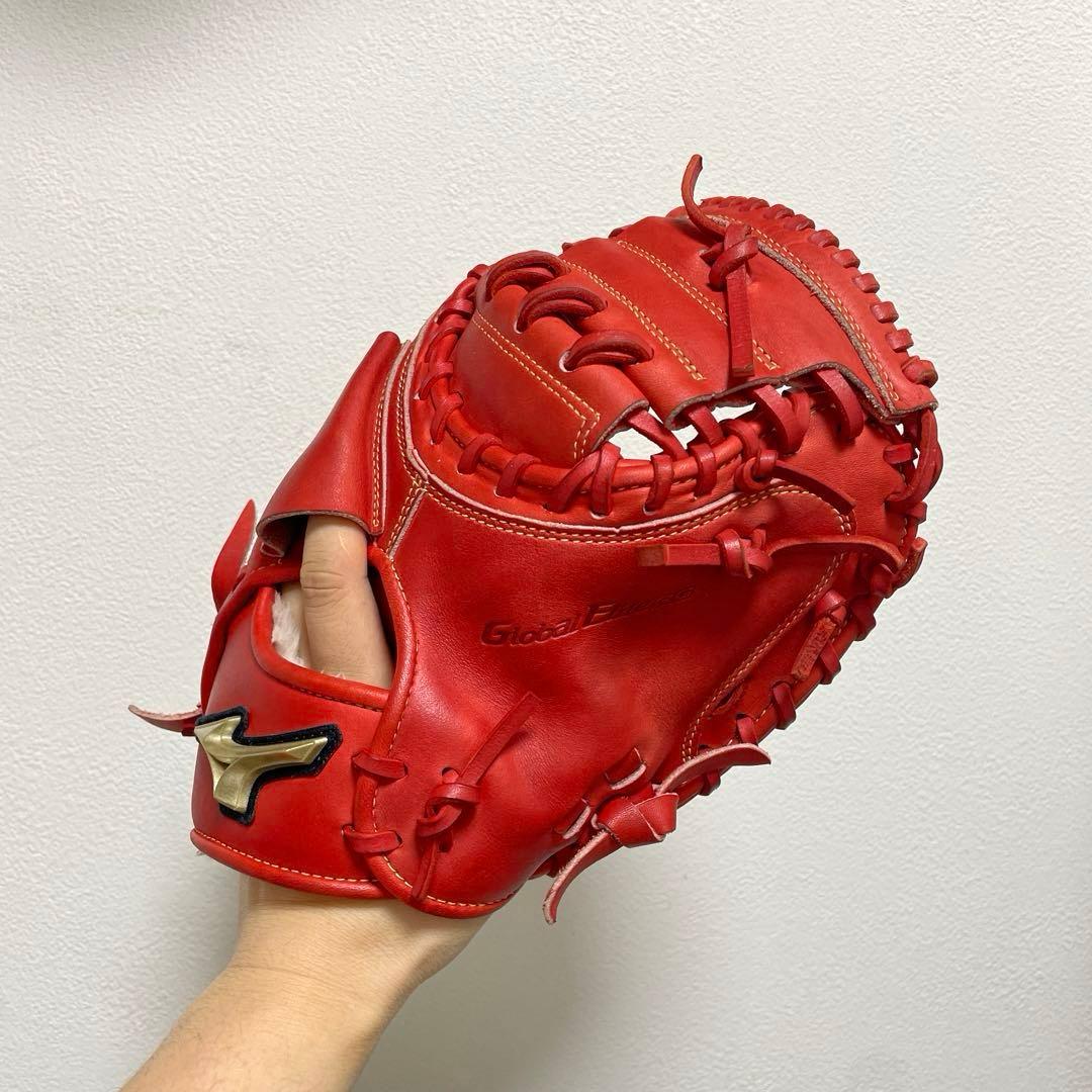ミズノ グローバルエリート號SAKEBI 極美品 軟式 少年 キャッチャーミット