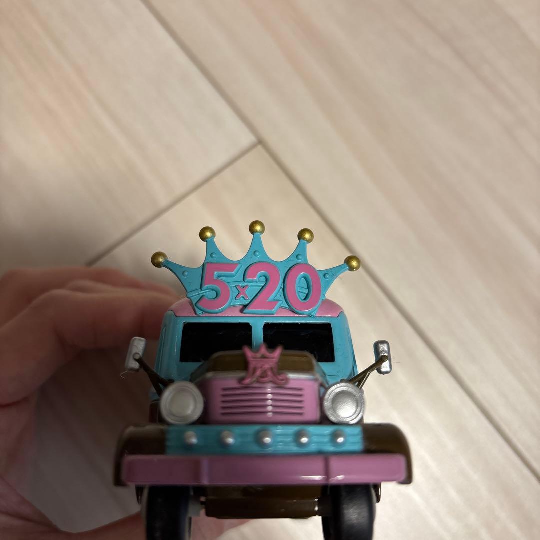 嵐を旅する展覧会　バス　Anniversary ダイキャストカー