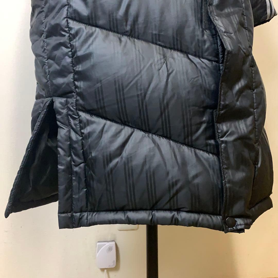 【美品】adidas ベンチコート　フード着脱不可　L（メンズM〜L相当）