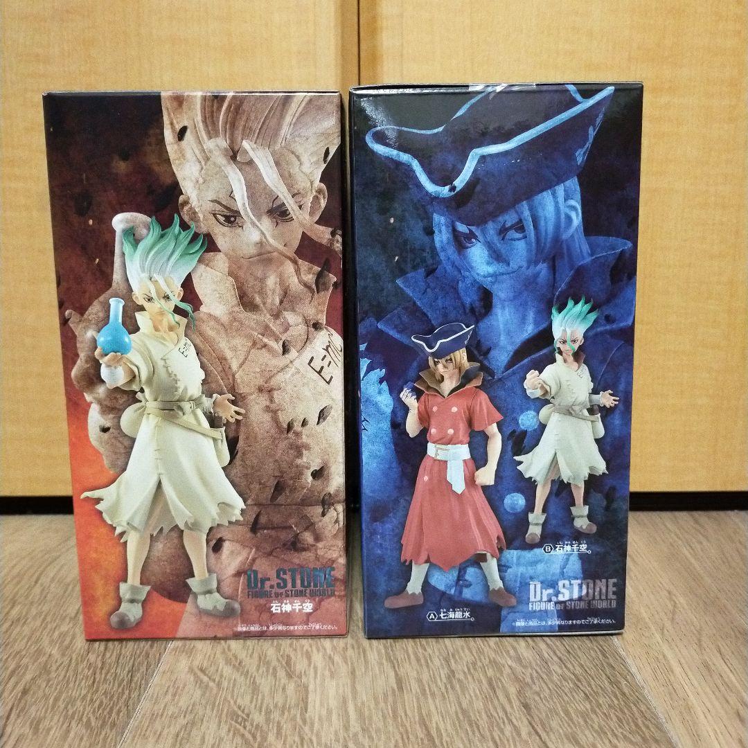 【初版】Dr.STONE 造形の科学 石神千空&七海龍水 フィギュア 2種セット