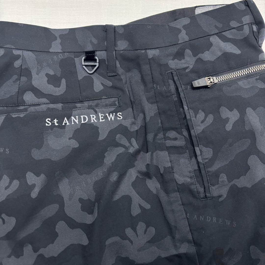 【美品】St ANDREWS セントアンドリュース ハーフパンツ カモフラ LL