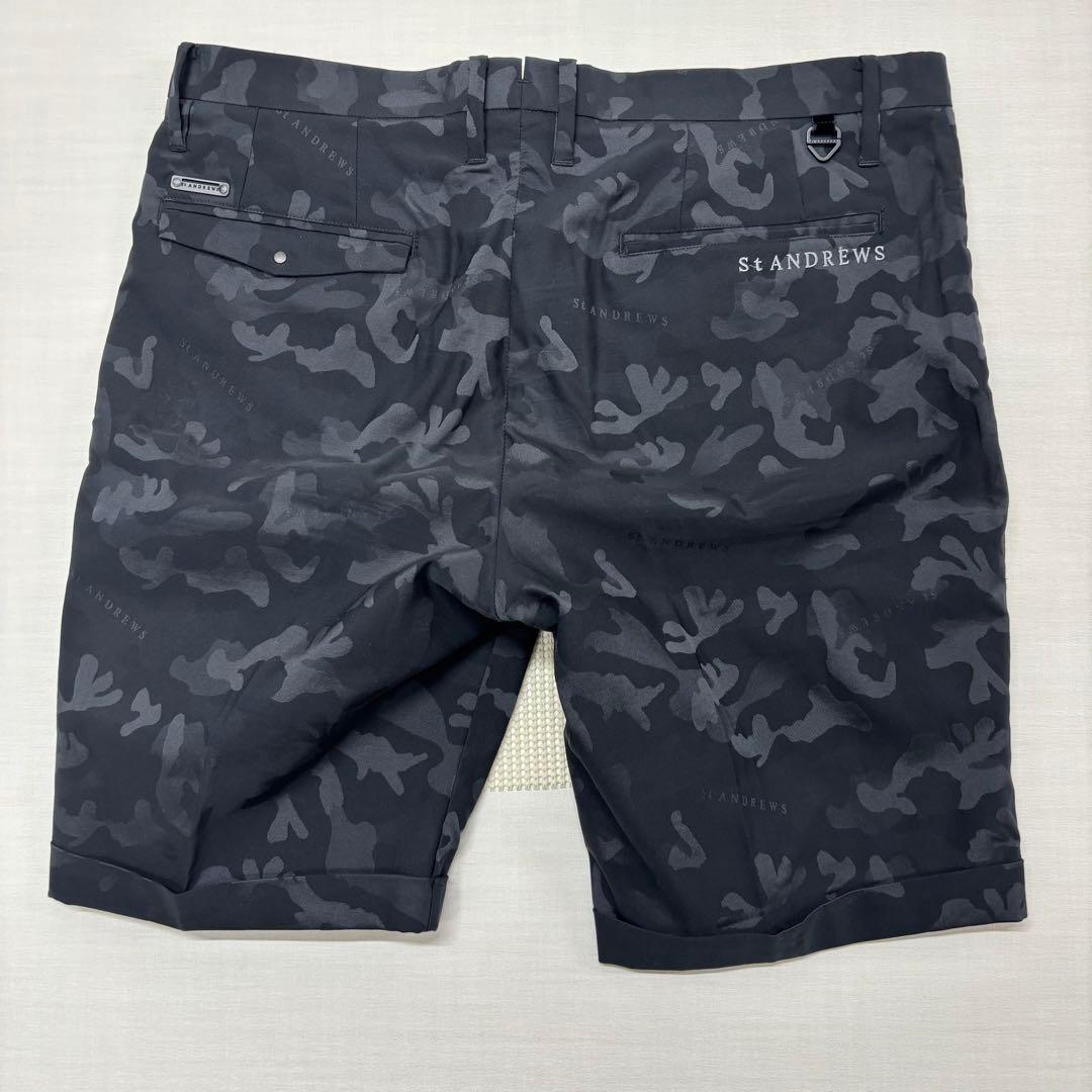 【美品】St ANDREWS セントアンドリュース ハーフパンツ カモフラ LL