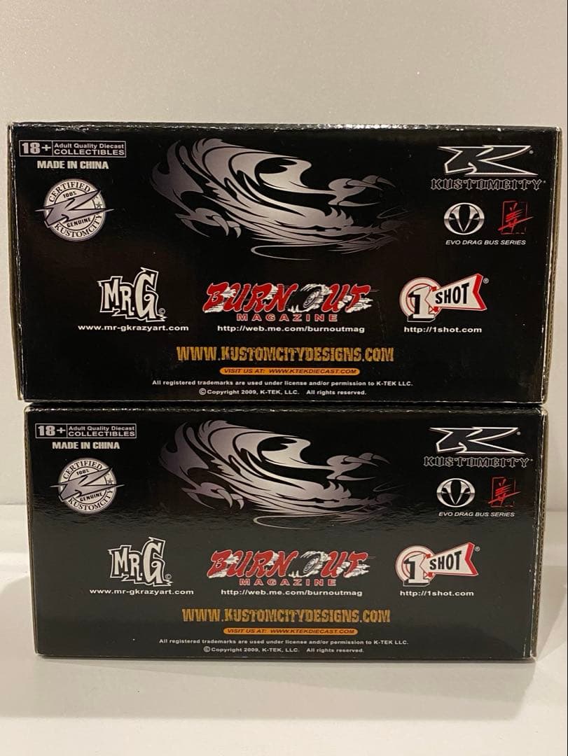 kustomcity tiki mr.g. edition 2台セット