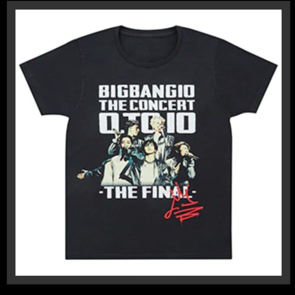 BIGBANG 2017 O to10 FINAL IN SEOUL Tシャツ