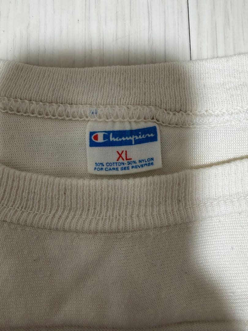 シャツ 70s champion football tee