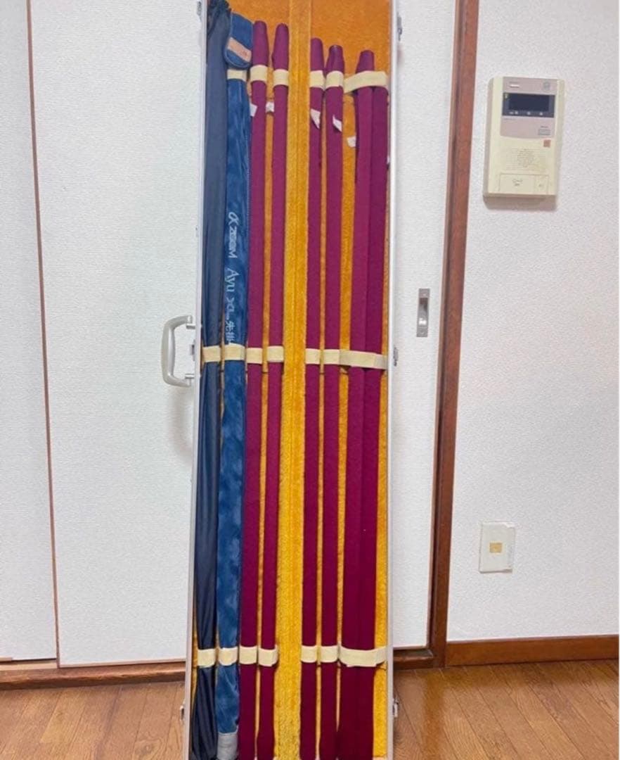 鮎竿多数セット 専用ケース付き