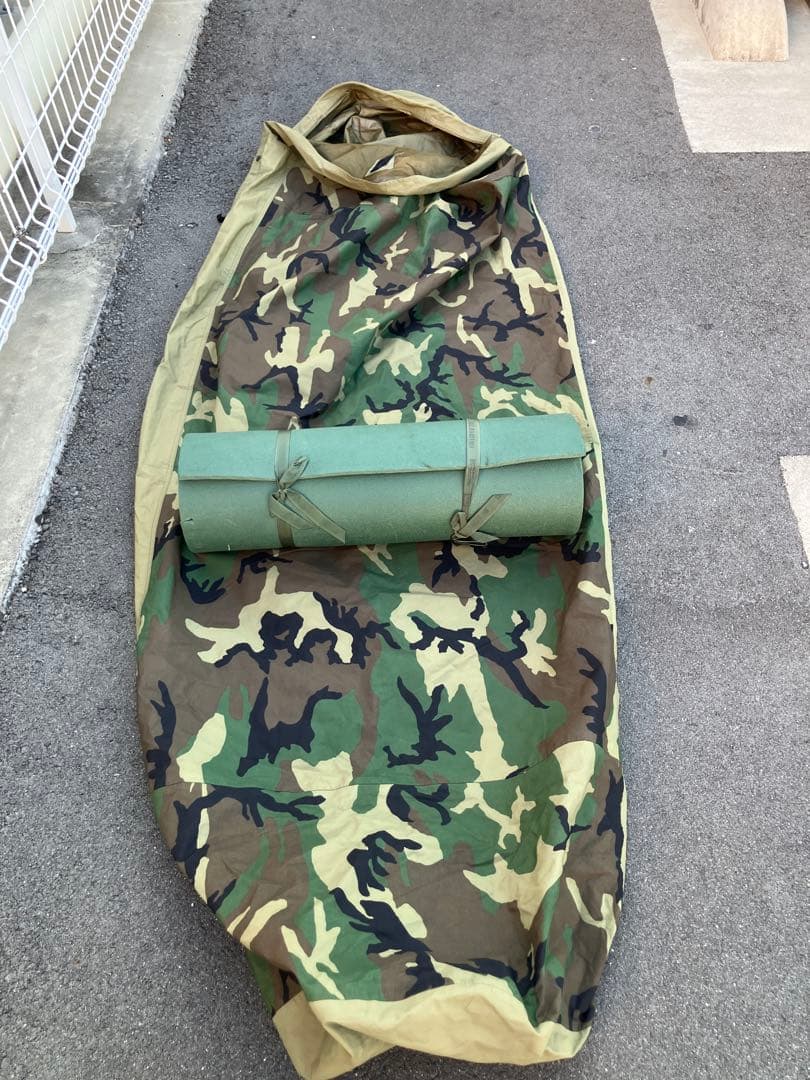 米軍　ビビィカバー　スリーピングマット