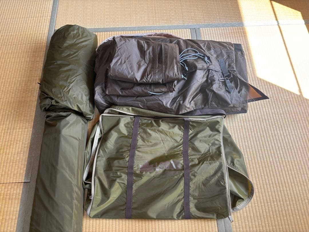 【美品】ロゴス テント Tradcanvas T/C ドゥーブルXL プラスBC