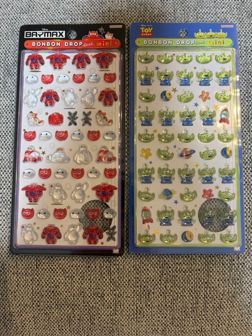 ボンボン ドロップ シール ディズニー Disney mini ミニ 8枚セット