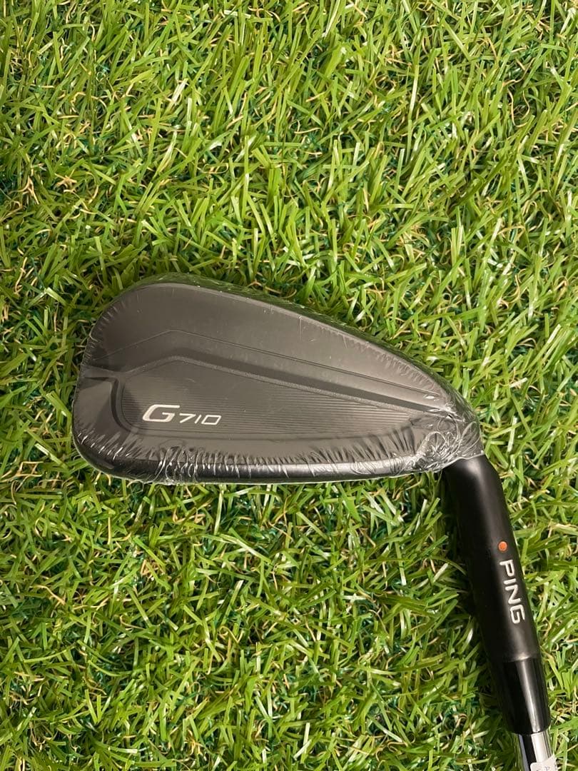 新品　PING G710 7番アイアン 950GH S ライ角　オレンジ　ピン