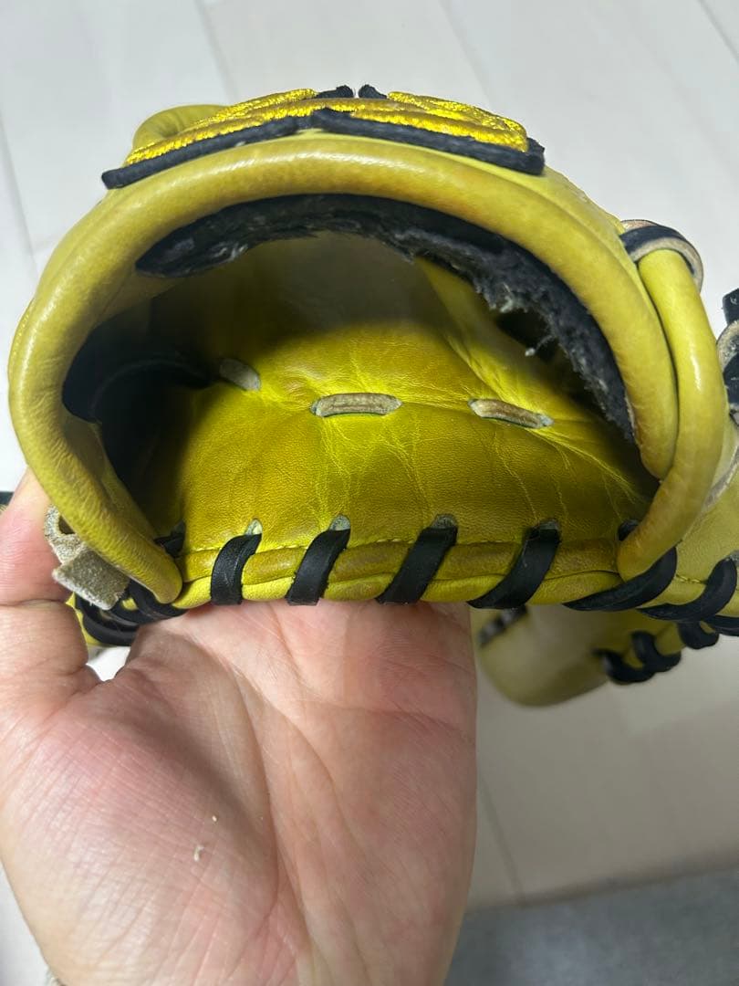 ハイゴールド　軟式グラブ　己極