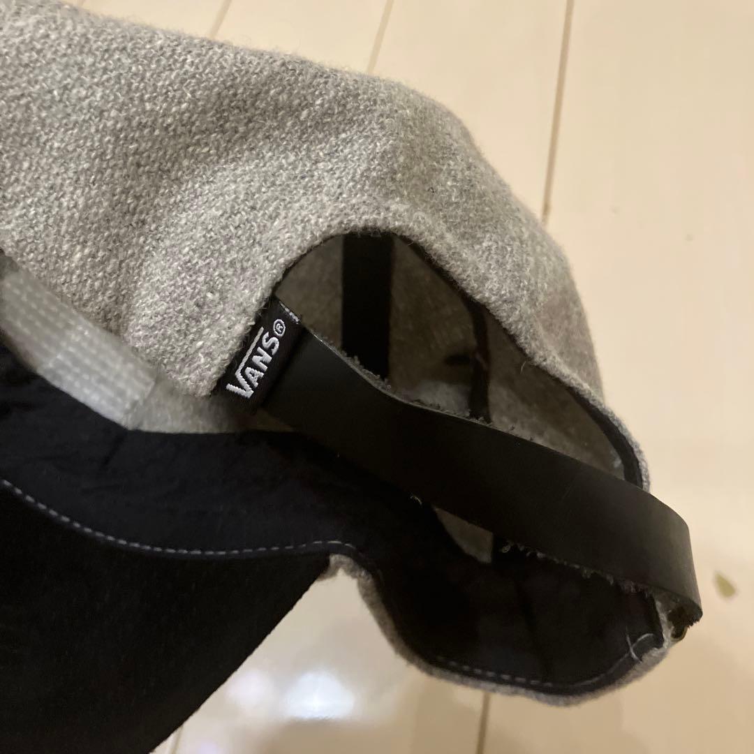 スケートボード rare! vans logo baseball patch wool cap