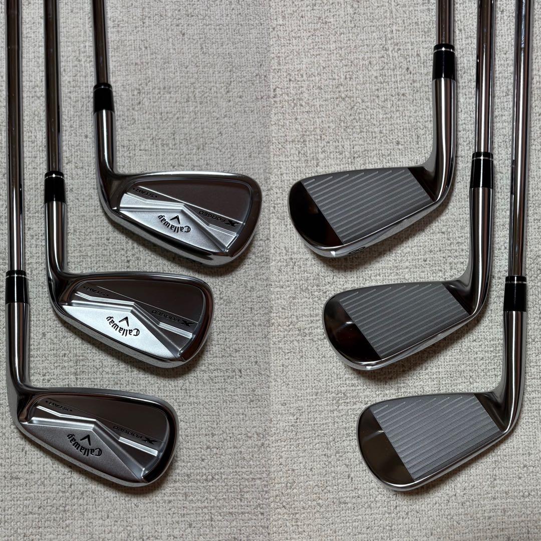 キャロウェイ X FORGED STAR ’24 #5〜P モーダス105-S