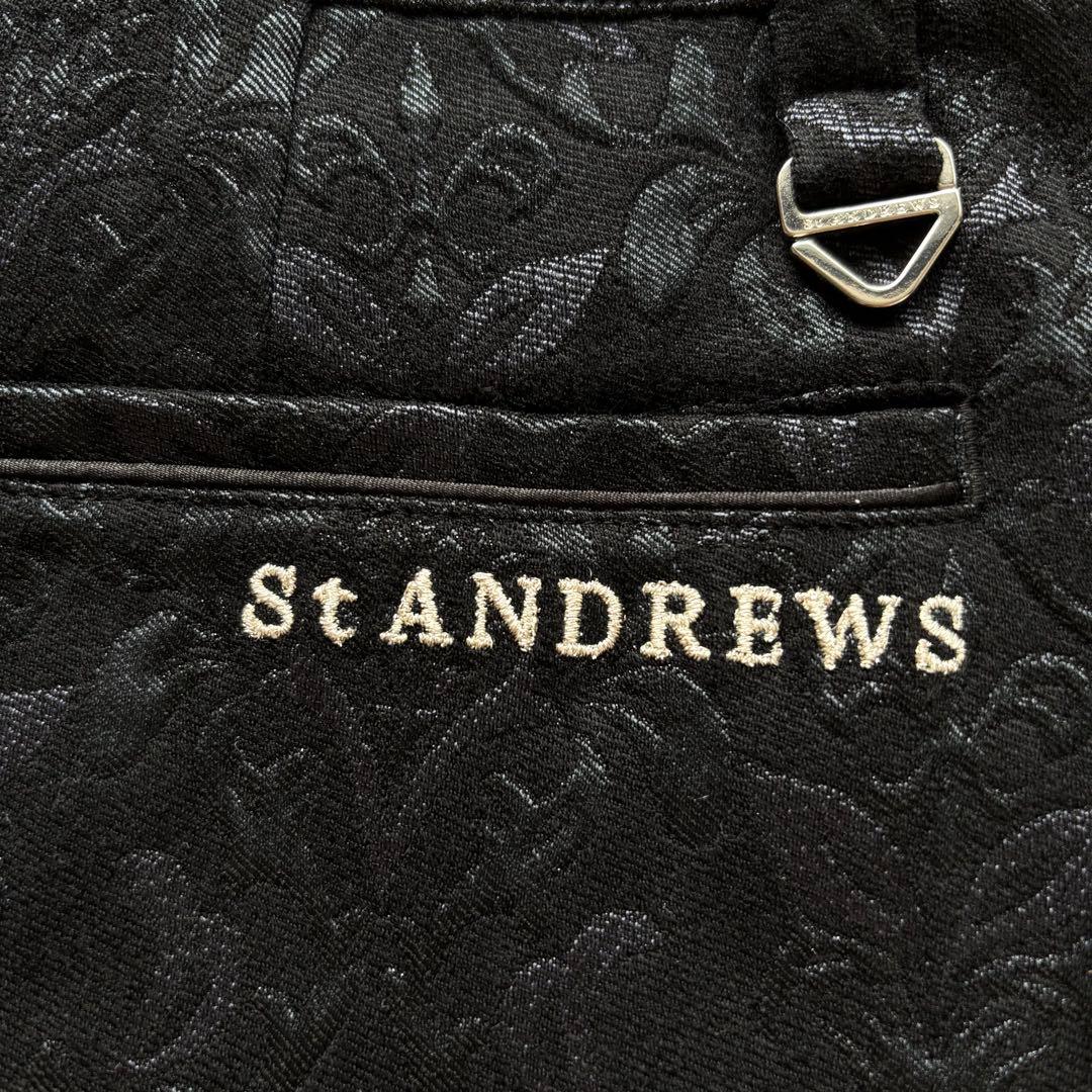 St Andrews ブラック ゴルフスカート