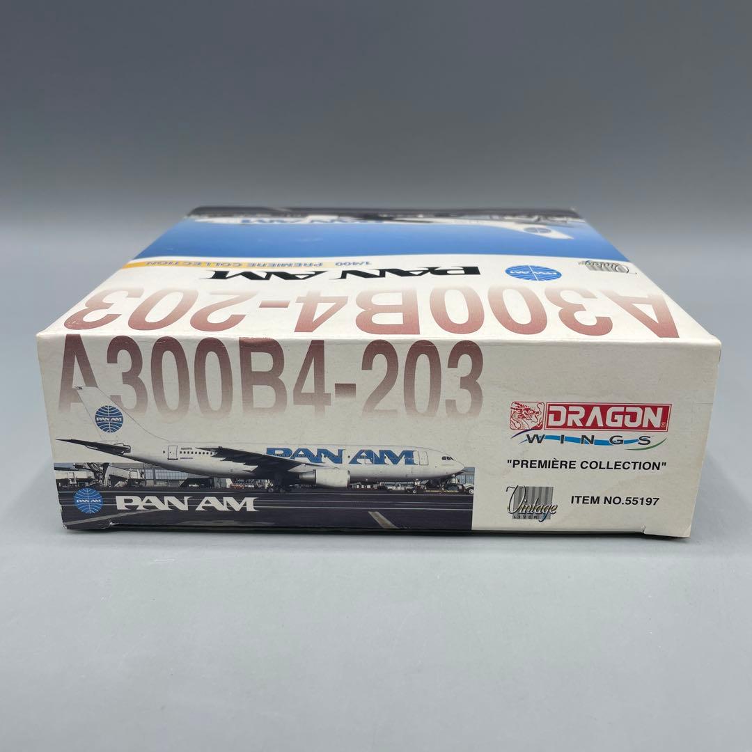 航空機・ヘリコプター 1/400 PAN AM A300B4-203 DRAGON WINGS