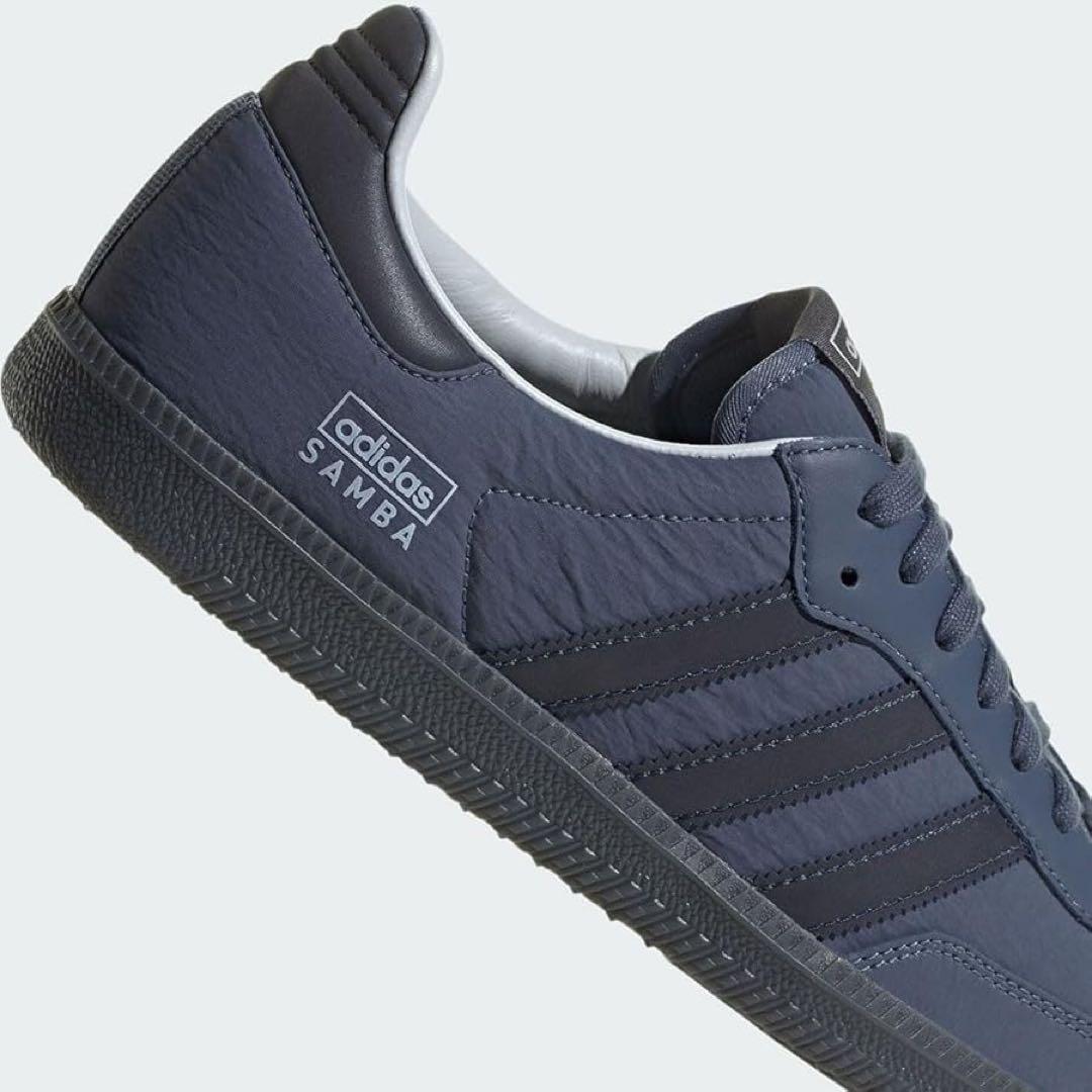 adidas Samba OG グレー/ブルー スニーカー