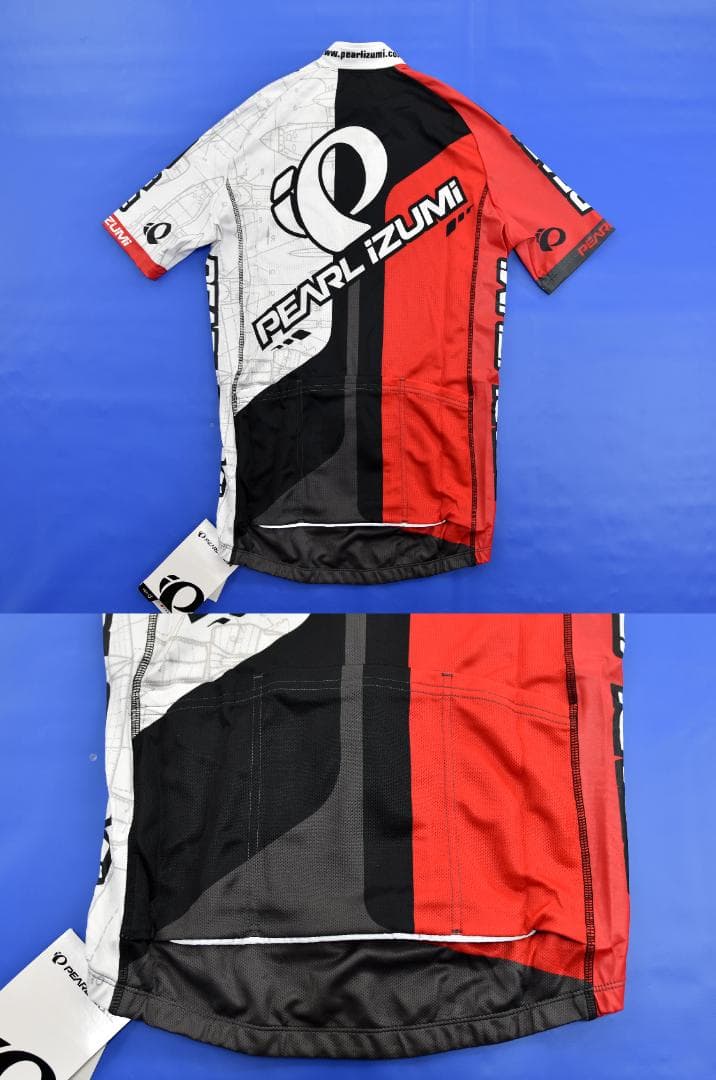 Pearl Izumi PRO LTD ジャージ size:SM 赤/白