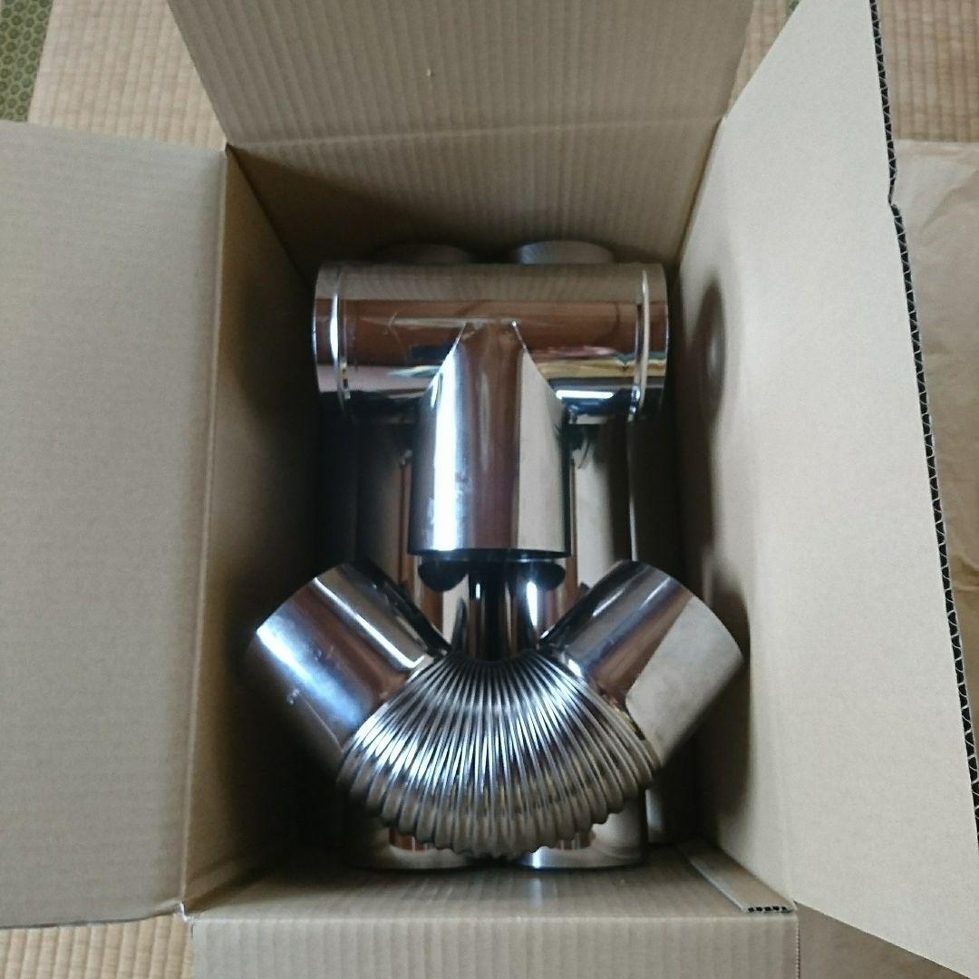 径106mm 半直筒煙突セット