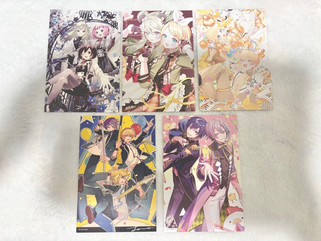 プロセカ ワンダショ ビジュアルボード クリフェス ポストカード まとめ売り