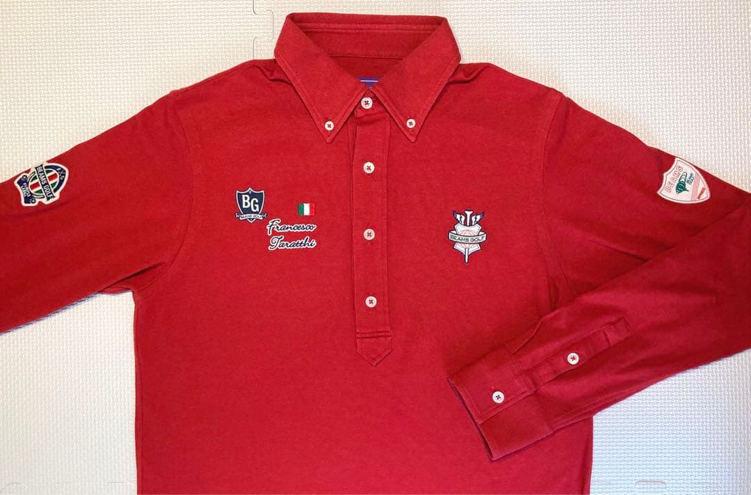 Beams Golf タラッティ ベア鹿の子 BDポロシャツ