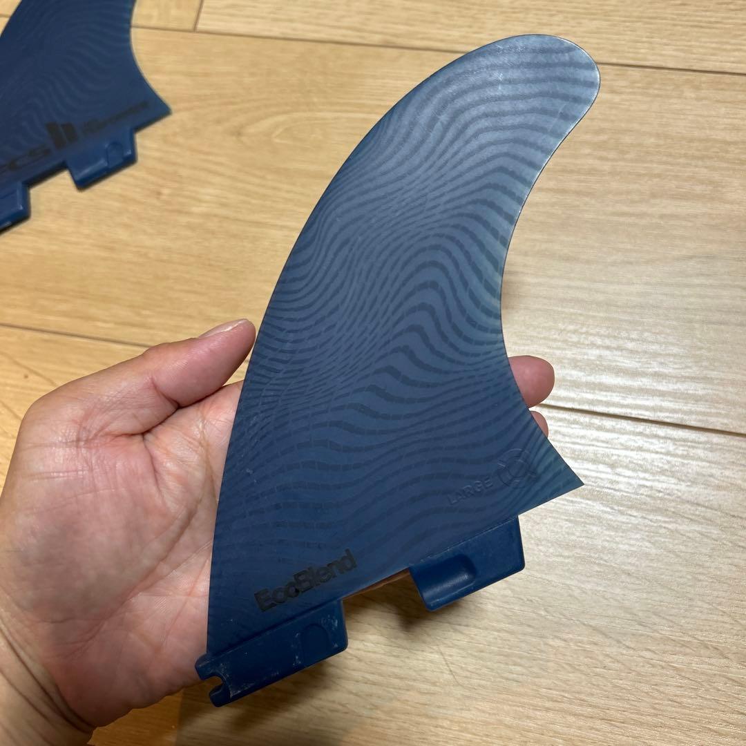 美品　fCS2 パフォーマー ラージ　ネオグラス　エコブレンド　フィン