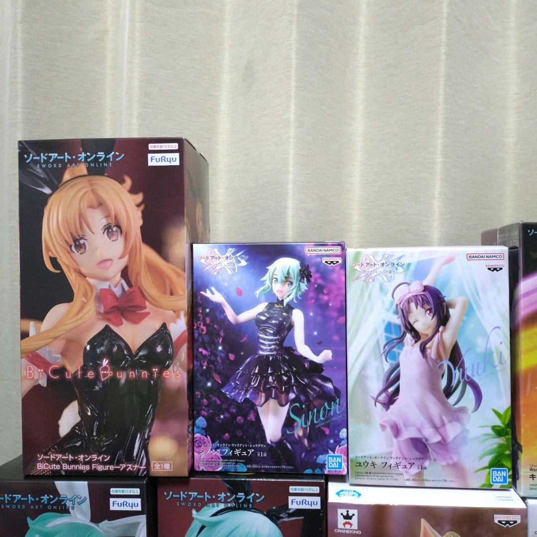 ソードアート・オンライン　SAO　プライズ　フィギュア　15体