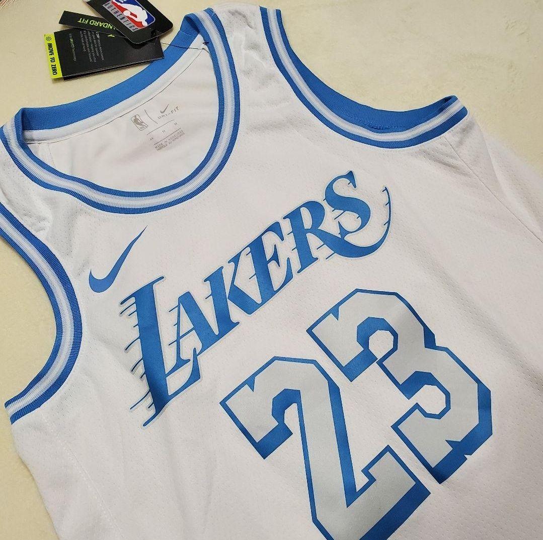 新品　NBA　ジェームズ　ロサンゼルス・レイカーズ　ナイキ　ユニフォーム　S