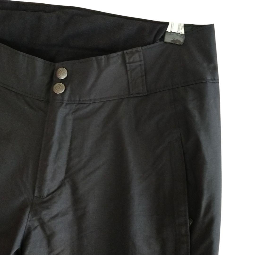 【美品】US Columbia 防水 裏起毛 中綿入り黒 スノーパンツ