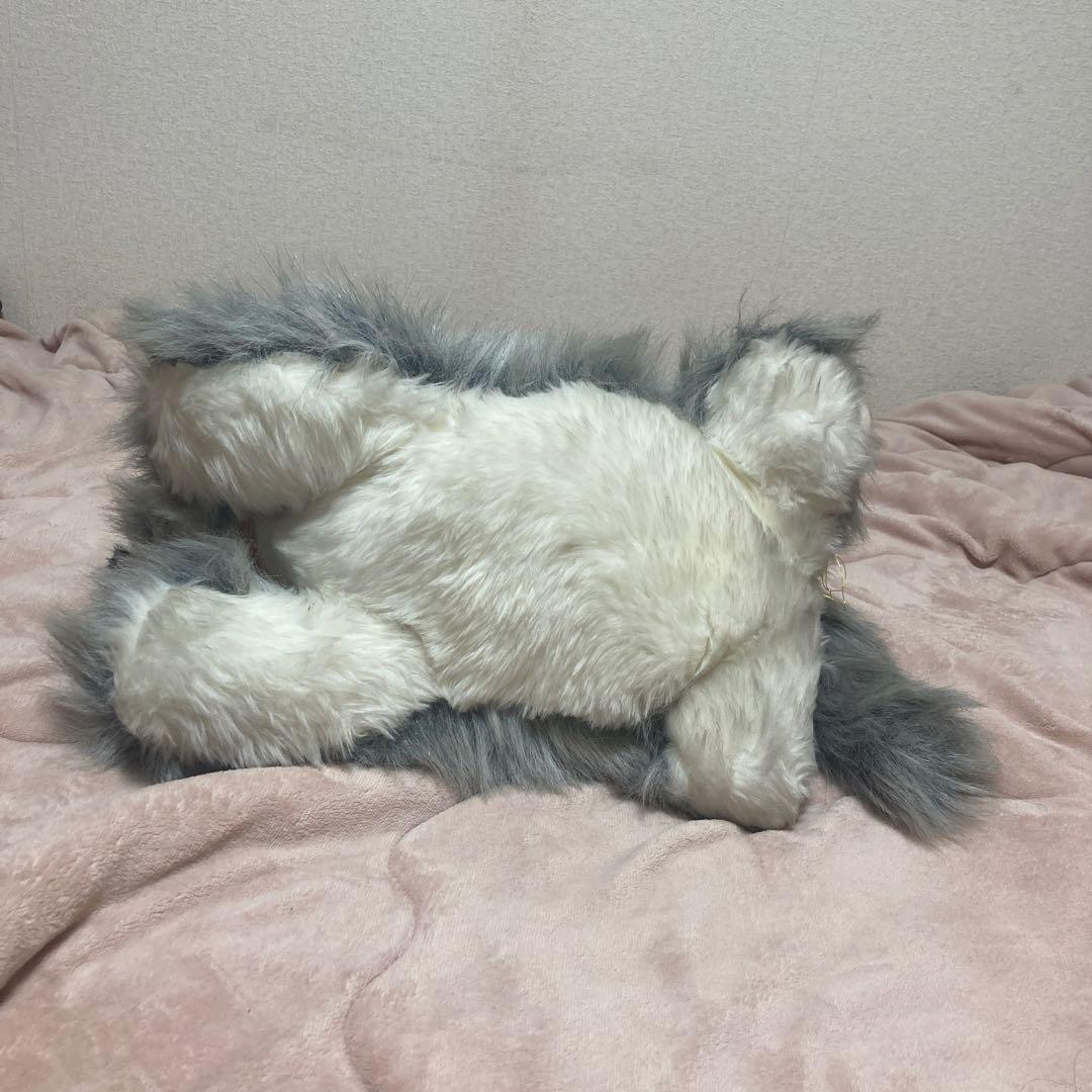昭和レトロ　ヴィンテージ 株エルフ　犬　大きなぬいぐるみ　中古品