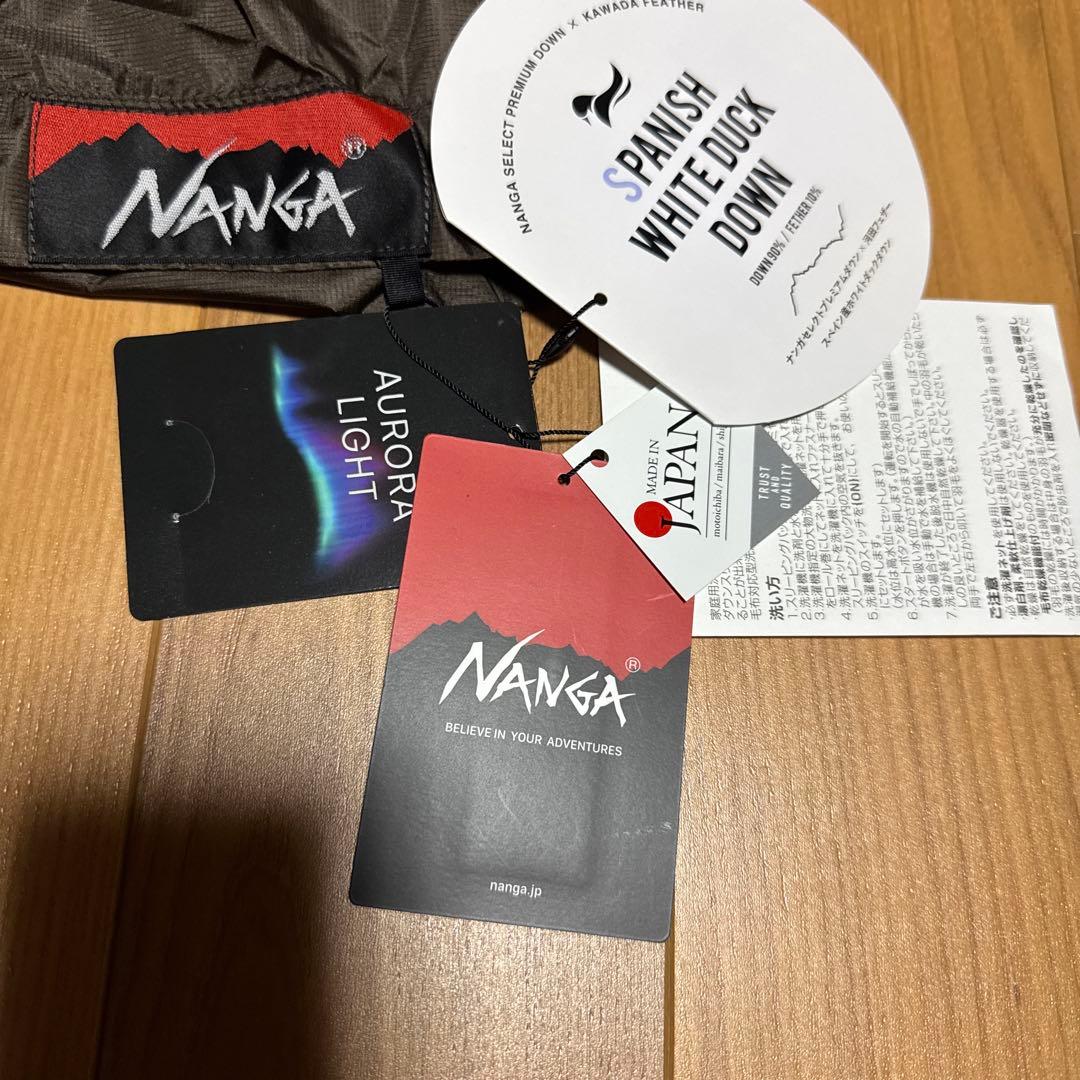 NANGA AURORA LIGHT 900DX 　寝袋　テント 　 キャップ