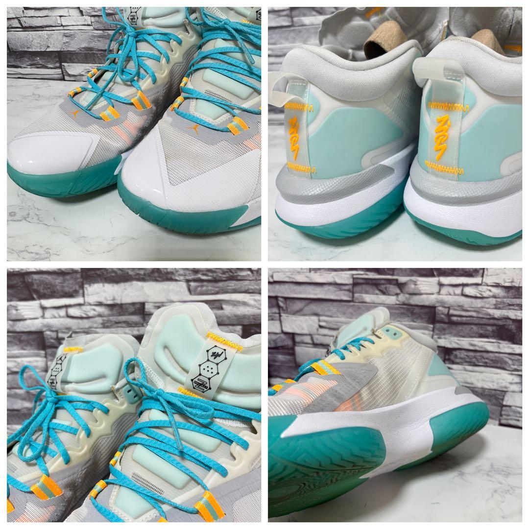 【NIKE JORDAN】ザイオン１ハイカットスニーカー　ホワイト