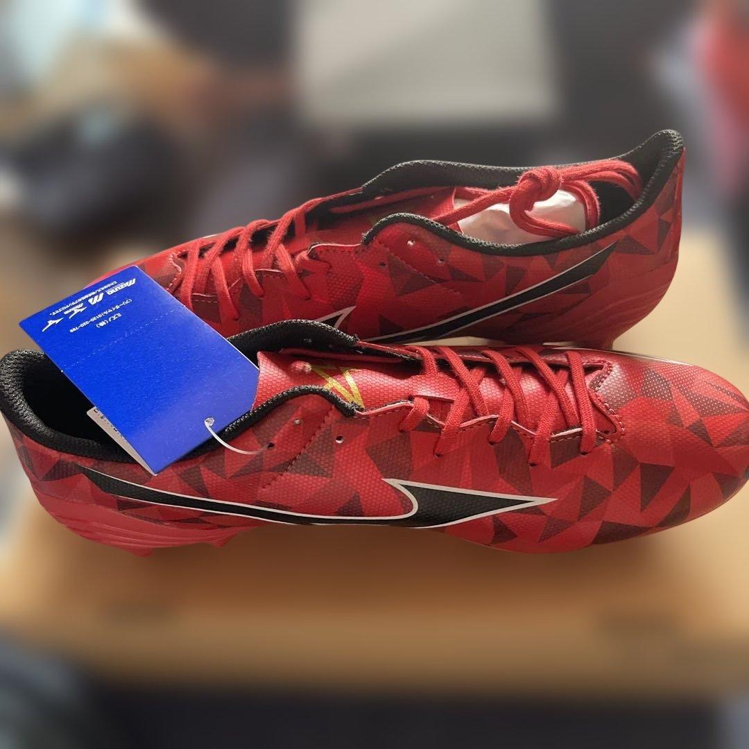 新品タグ付き　Mizuno ￼ ALPHA α2セレクト レッドスパイク 27