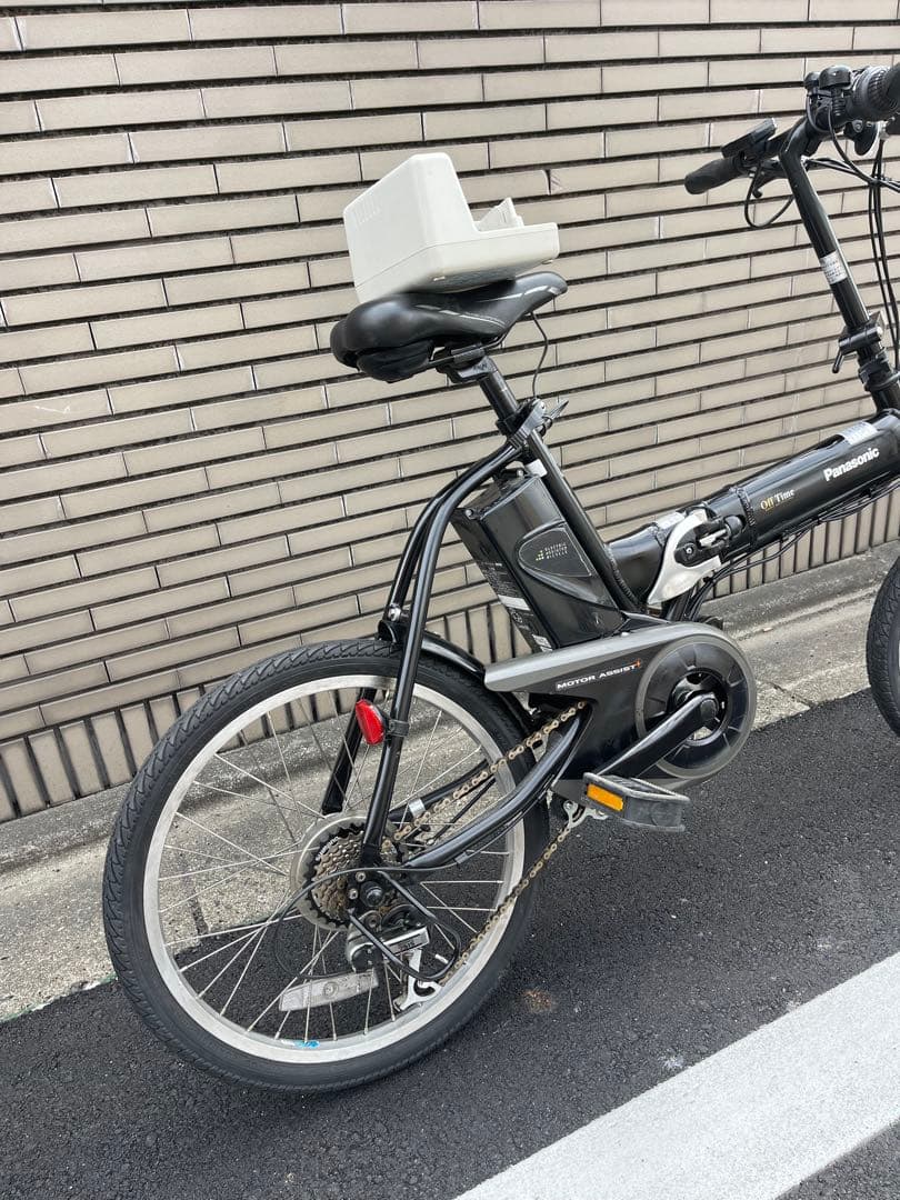 Panasonic off time折りたたみ自転車8.9ah