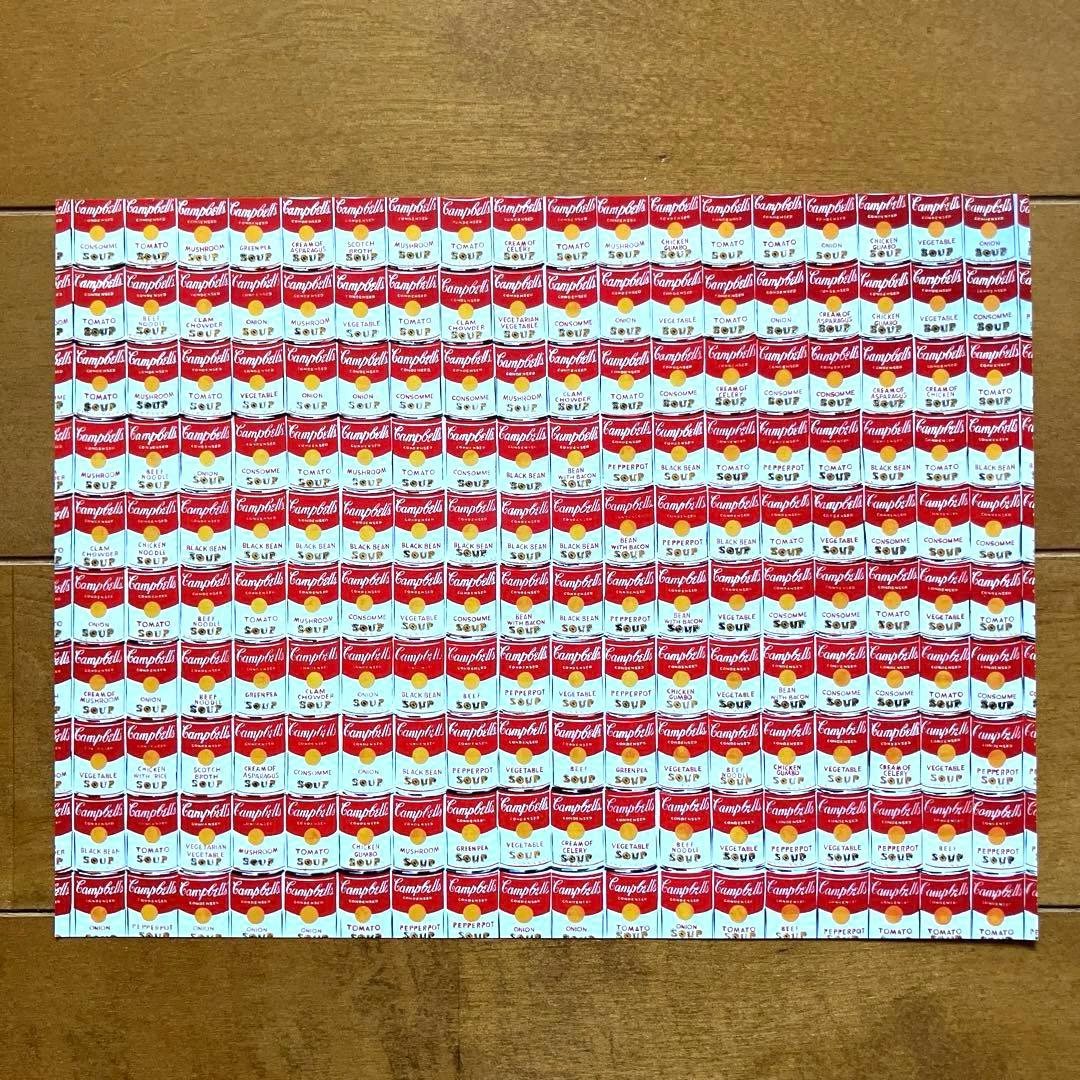 ★新品★スープ缶 by ウォーホル 500ピース 両面ジグソーパズル 海外正規品