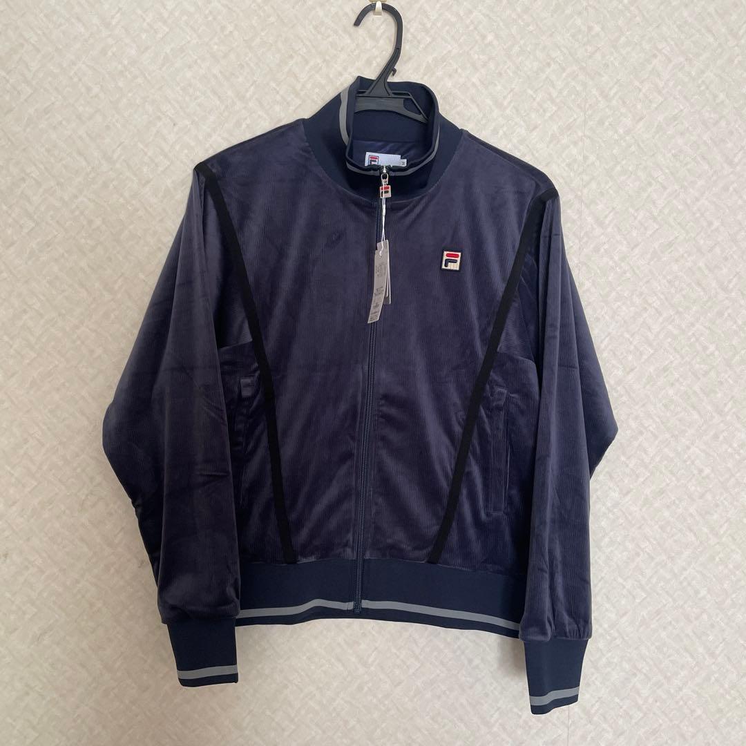 FILA コーデュロイ トラックジャケット レディース M