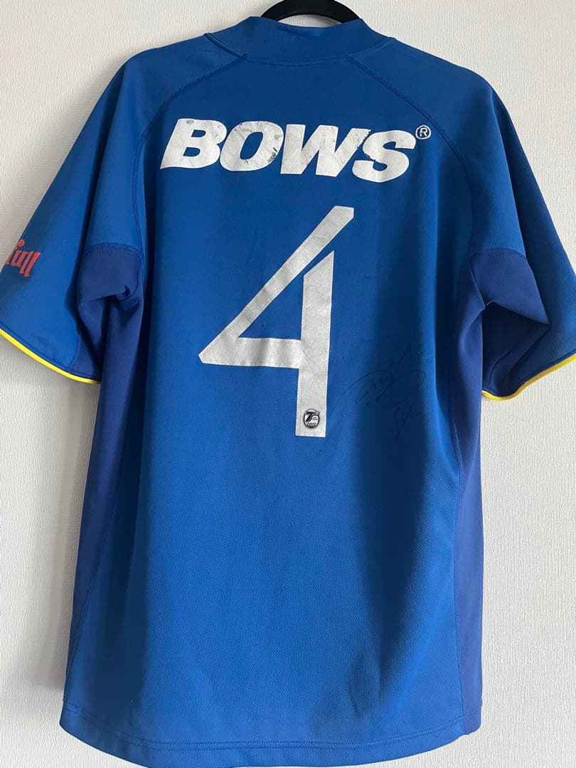 サッカー　大分トリニータ 2006 深谷友基　ユニフォーム #4 サイン入り