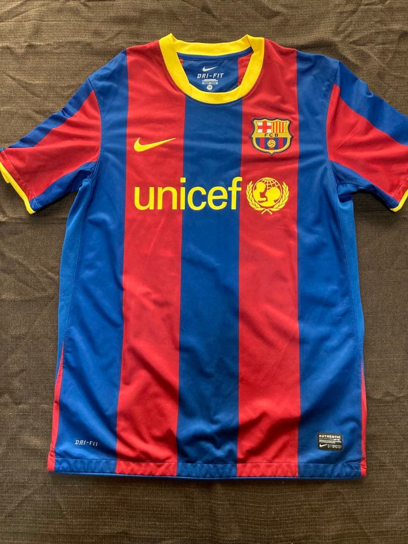 ナイキ FCバルセロナ メッシ 10番 半袖 シャツ