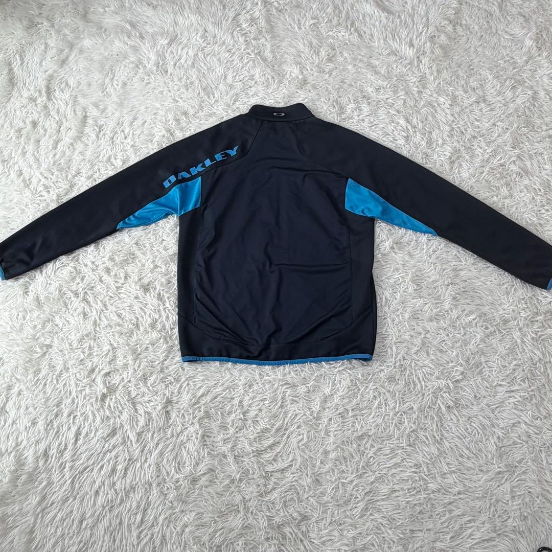 美品　OAKLEY オークリー　ジャージ　上下セット　ネイビー　ブルー