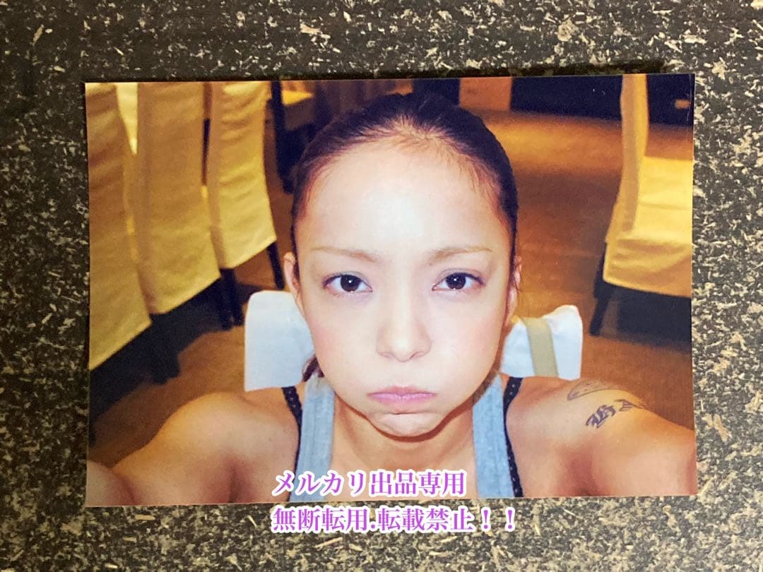 値下げ♡超貴重　超美品　本物　レア　安室ちゃん 公式グッズ写真6枚セット♡その①
