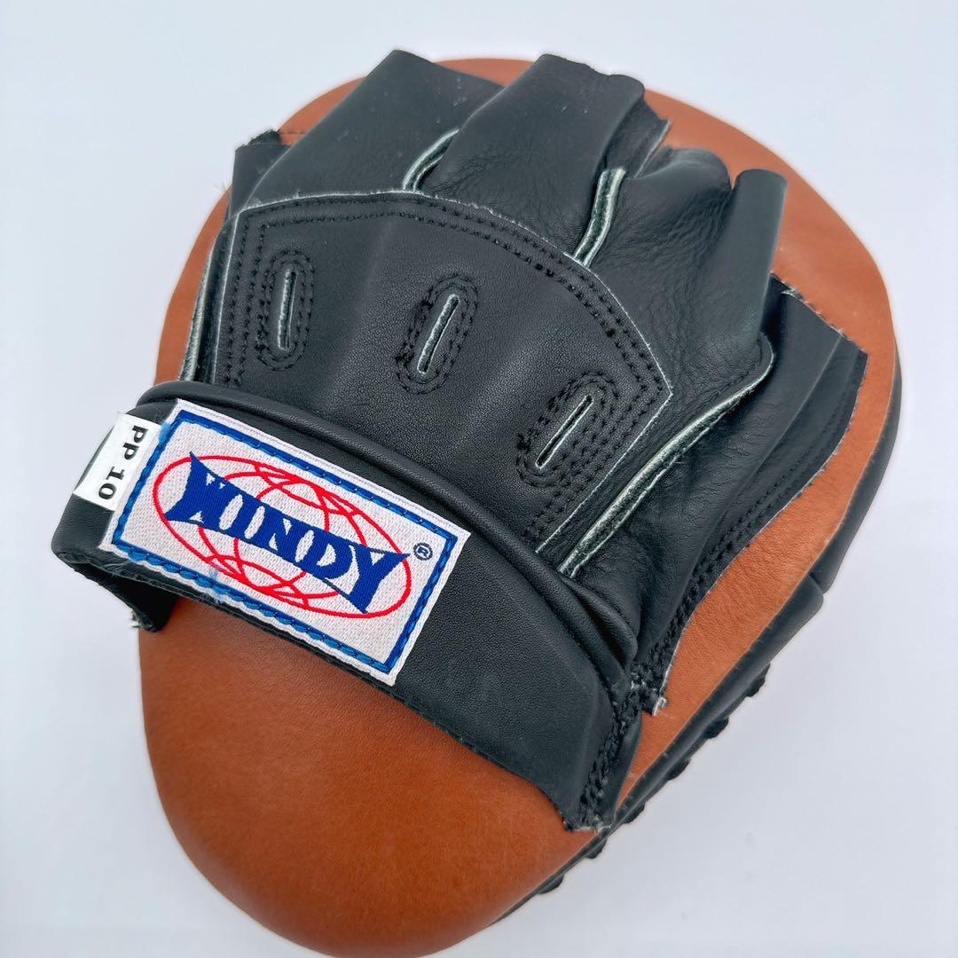 WINDY ウィンディ パンチングミット PP-10 レザー ボクシング 格闘技