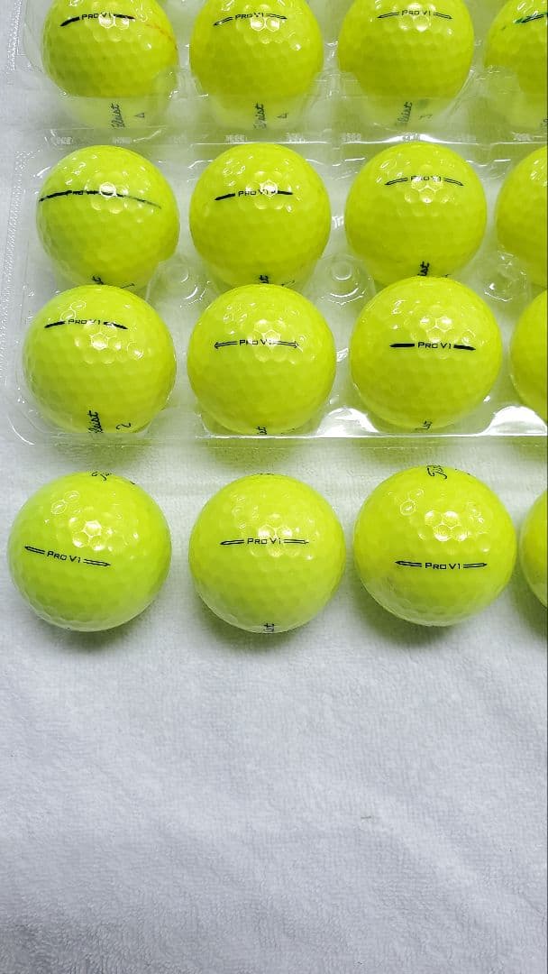 (52)Titleist Pro V1 ゴルフボール 24個ロストボール