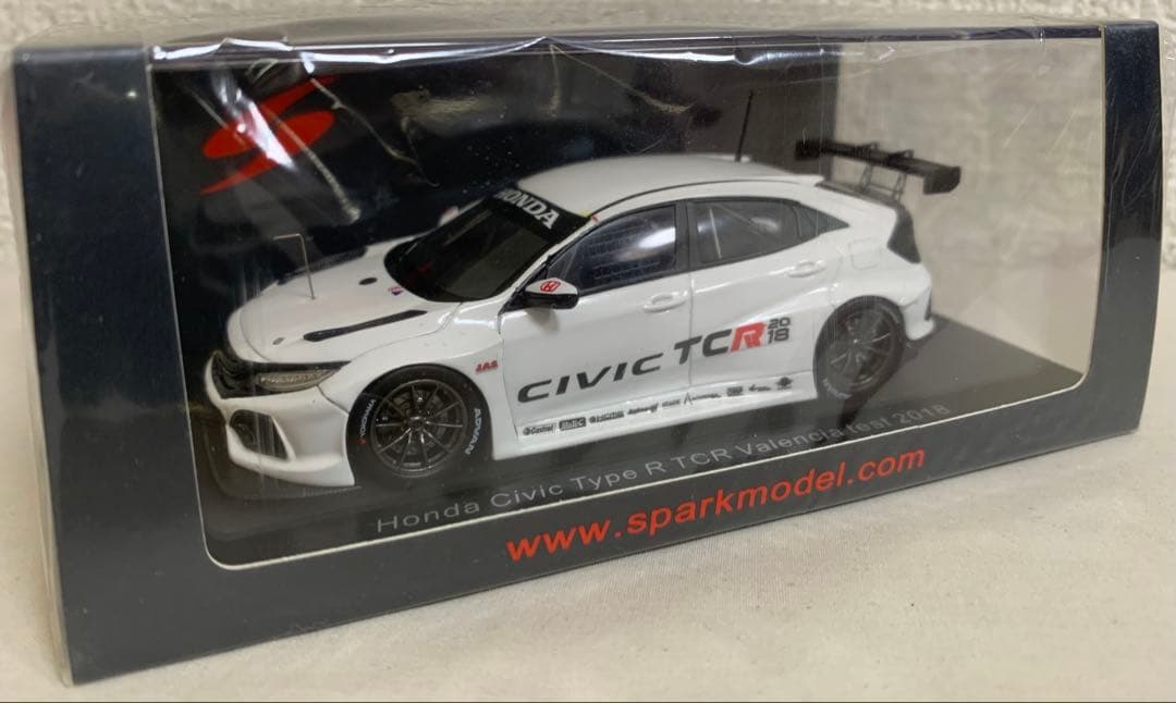 1/43 Honda シビックTYPE R TCR 2018年Test Car