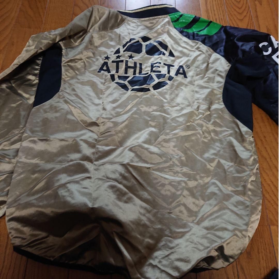 М☆ATHLETA　アスレタ　メンズ　ピステ　上下　ゴールド