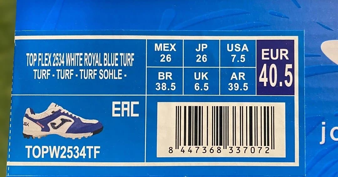 シューズ joma / TOP FLEX 2534 TF (26cm)