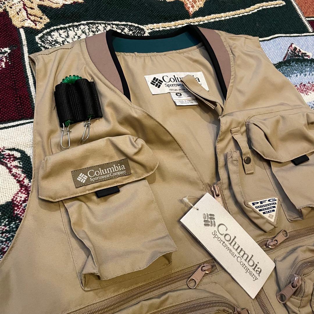タグ付デッド　90's Columbia PFG フィッシングベスト　極美品