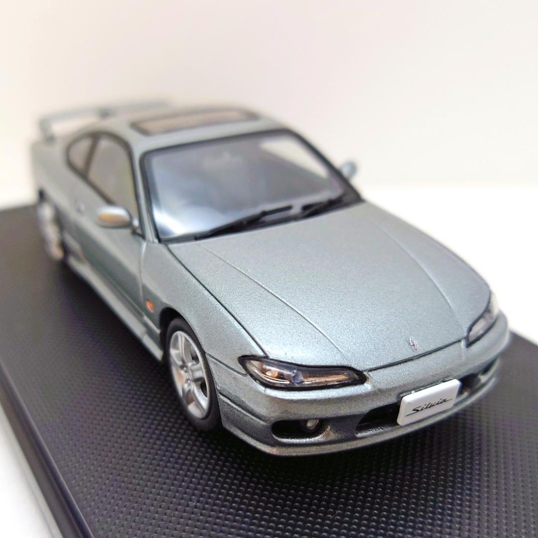 未使用　EBBRO　ニッサン　シルビア　スペックR　 S15　1999　シルバー