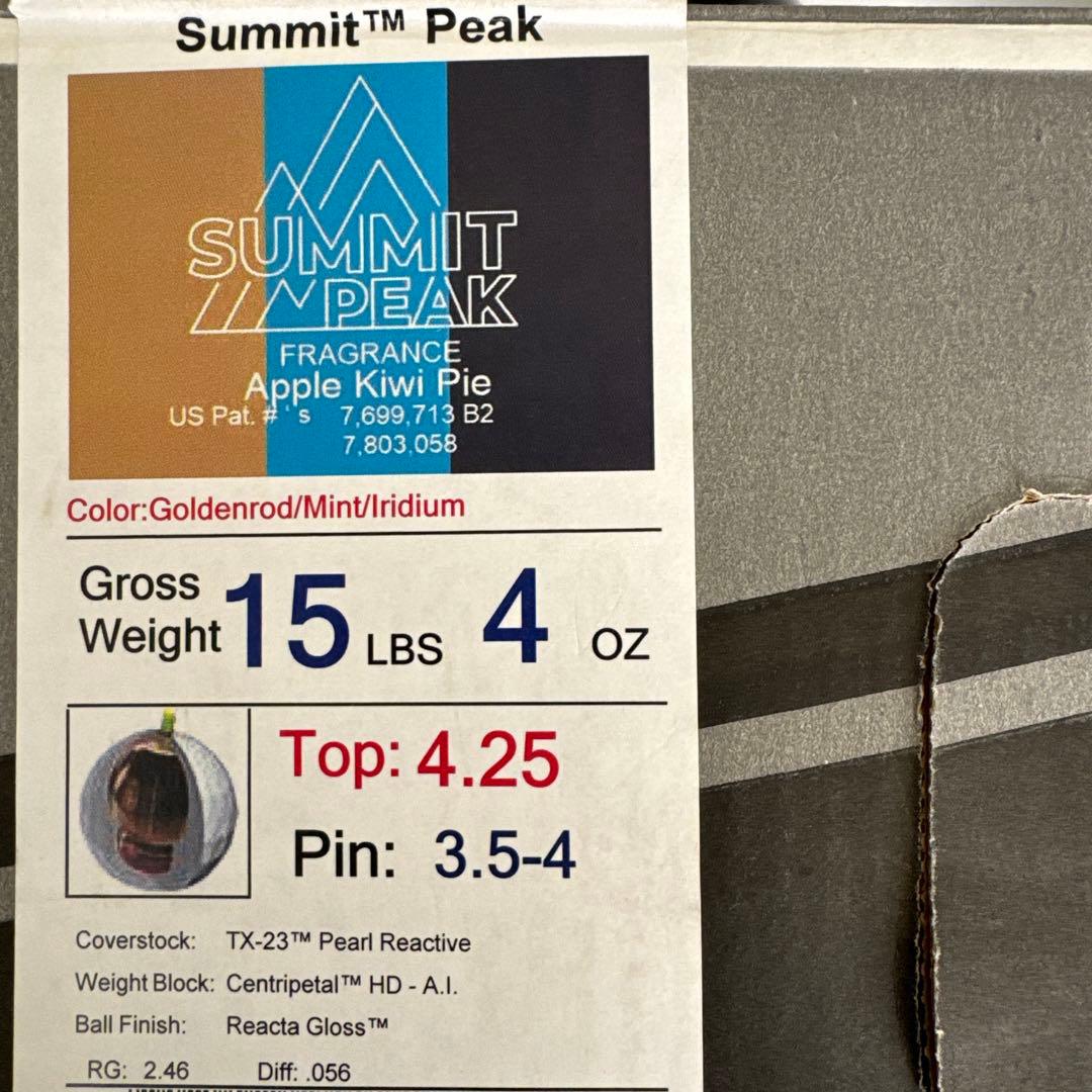 サミットピーク SUMMIT PEAK 15ポンド 中古 箱有 ストーム