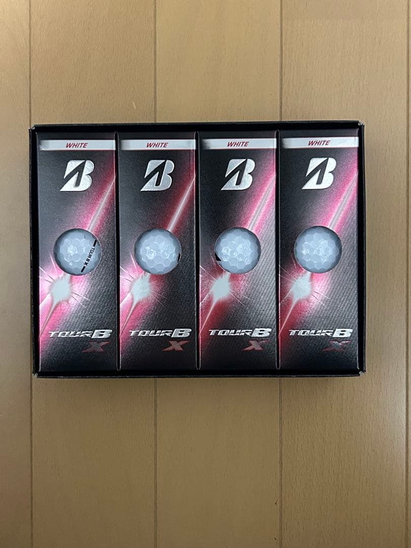 ブリヂストンTOUR BXゴルフボール26年 パールホワイト2ダース 新品未使用